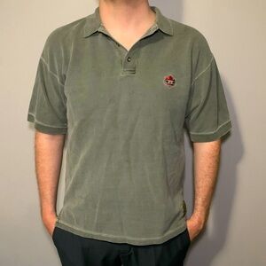 Vintage mens roots short  sleeve shirt size Medium